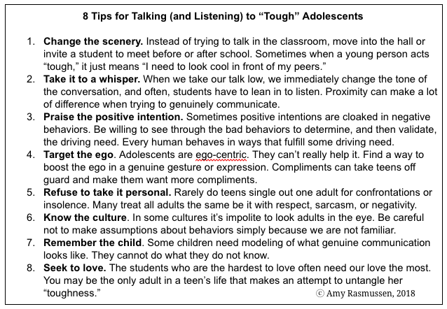 8 Tips for Talking to Adolescents